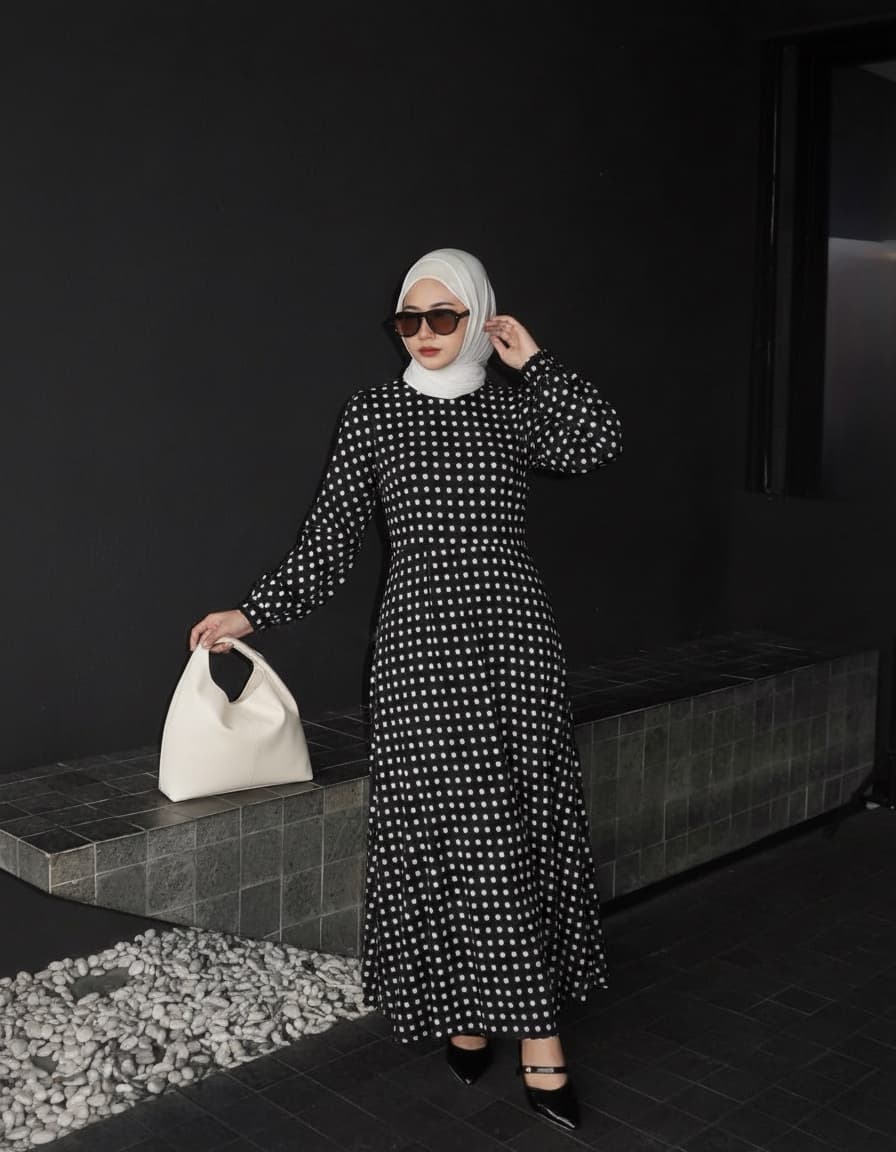 Minimalist modest fashion outfit inspiration