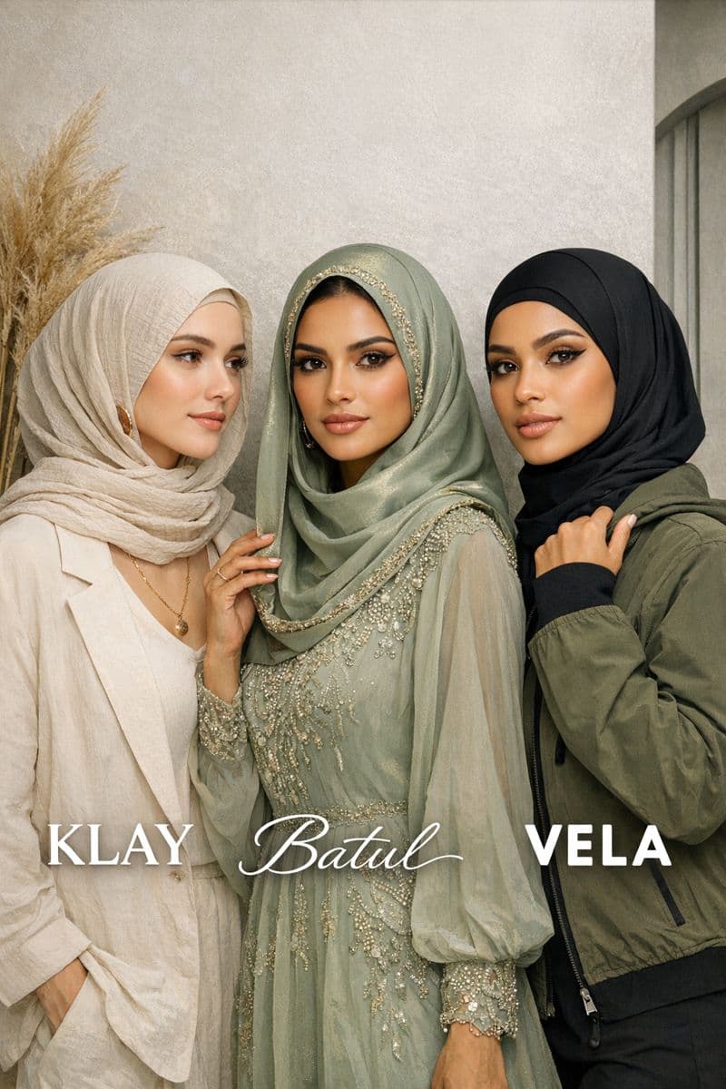 Hijab brands Klay Batul Vela