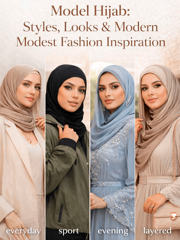 Model Hijab